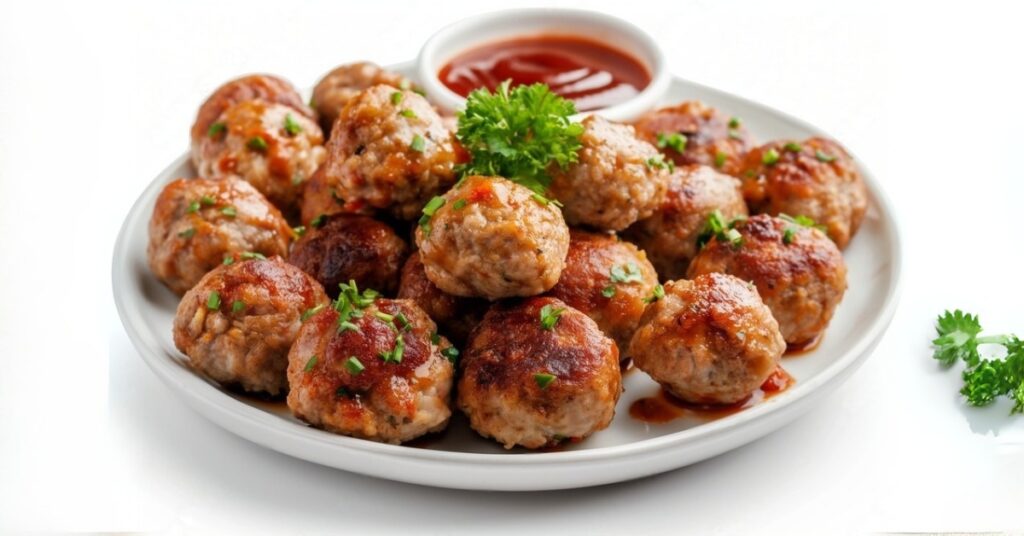 air fry meatballs frozen