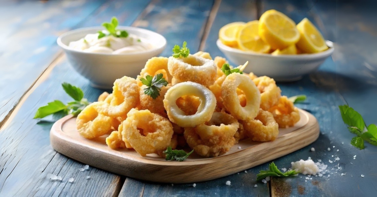 frozen calamari in air fryer