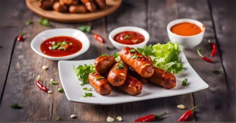 frozen sausages in air fryer