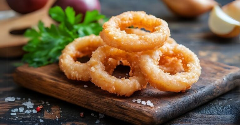how long to cook frozen onion rings in air fryer