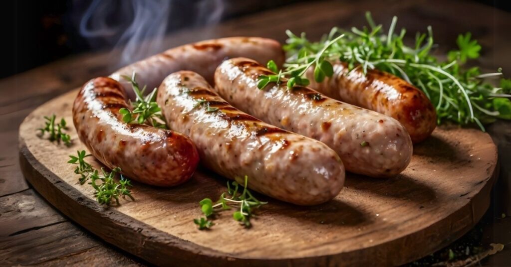 how to cook delicious sausages from frozen in oven