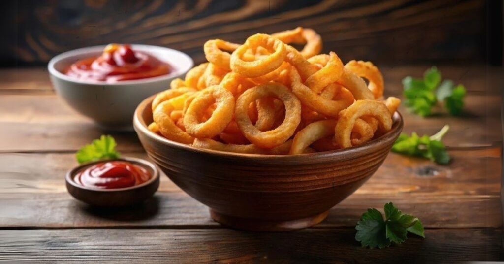 delicious curly fries in air fryer
