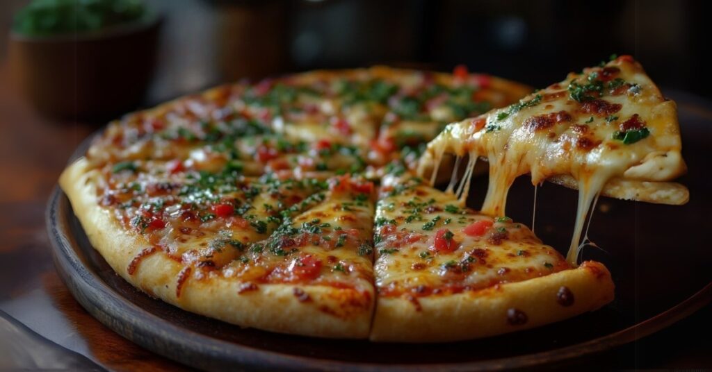 frozen pizza in an air fryer