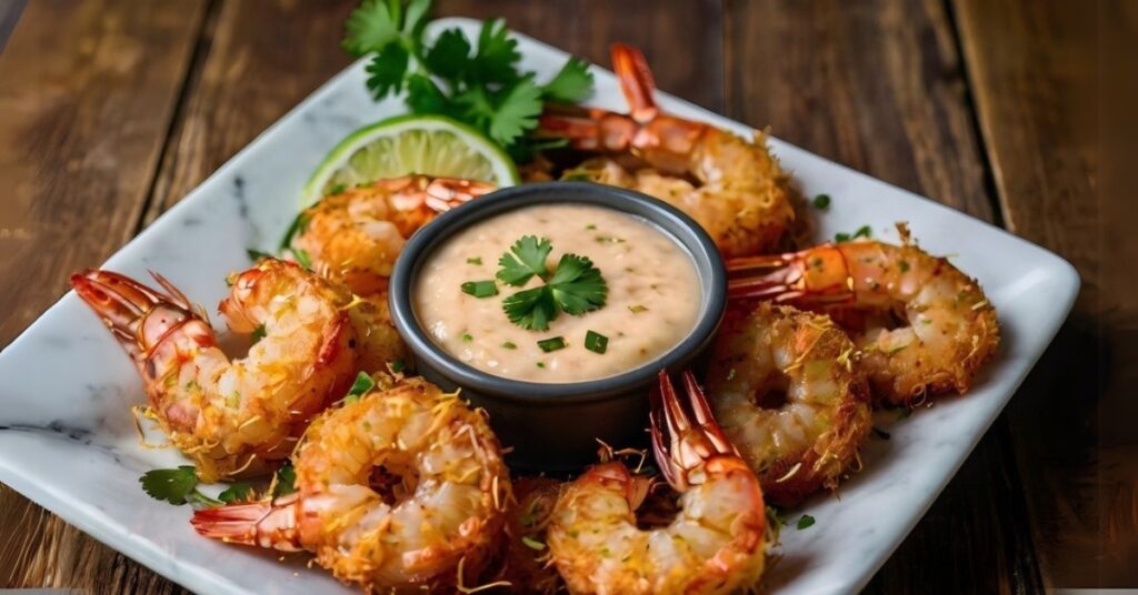 tempura prawns in air an fryer